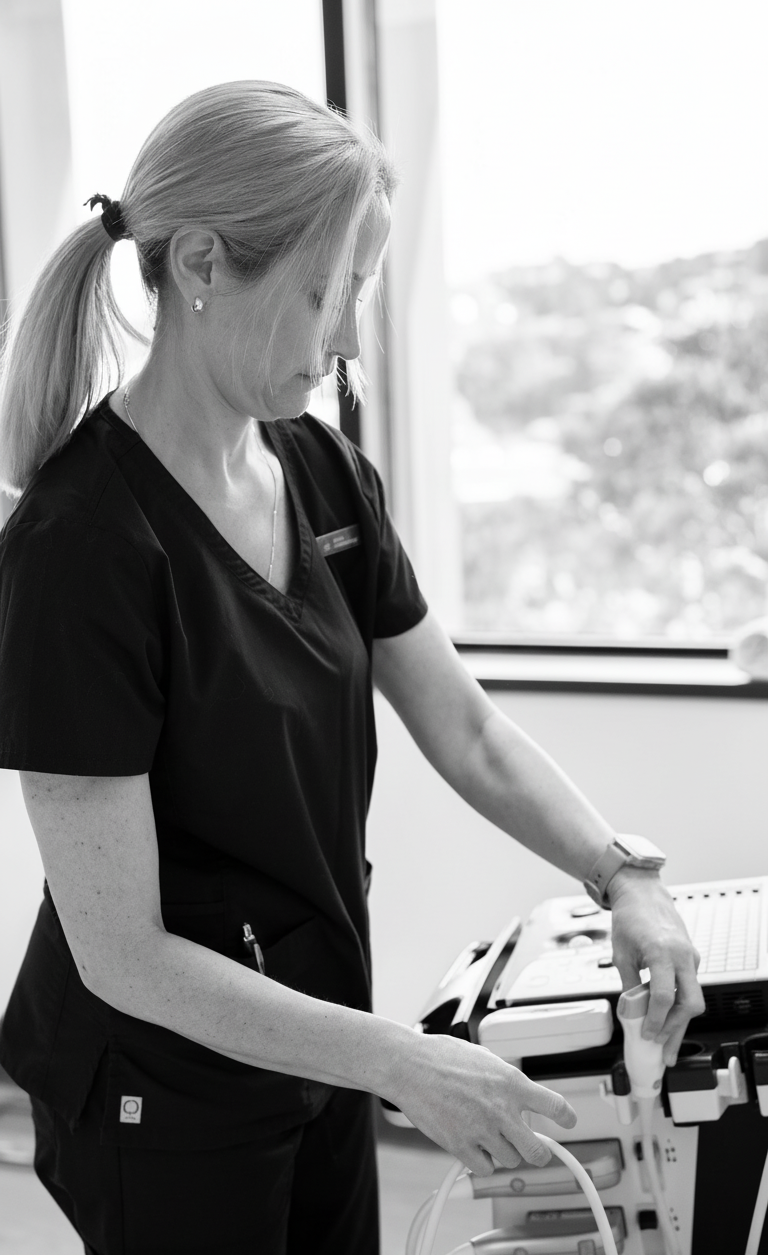 Compression ultrasound for DVT