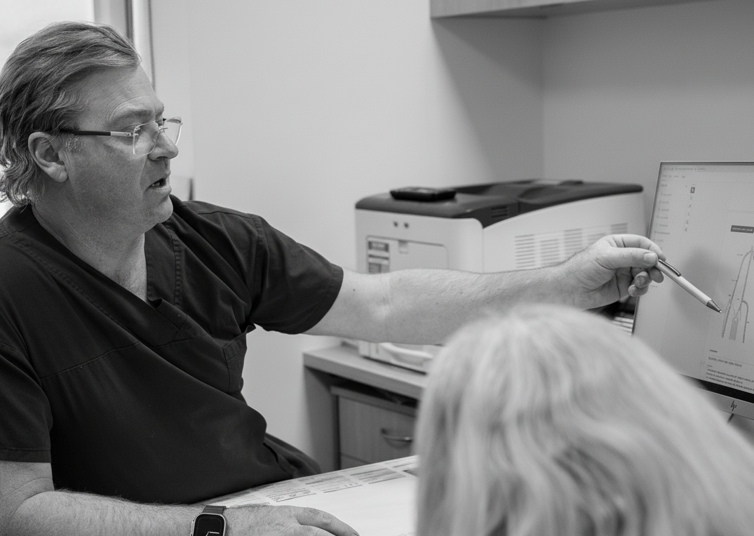 Lymph node ultrasound example