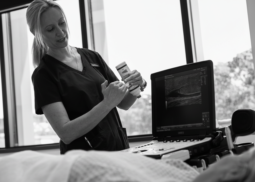 Soft tissue ultrasound example